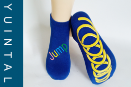 Custom Branded Soft Play Grip Jump Socks