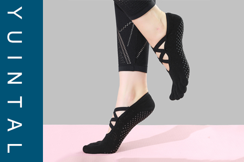 Elegant Ballet Style Sports Grip Socks 