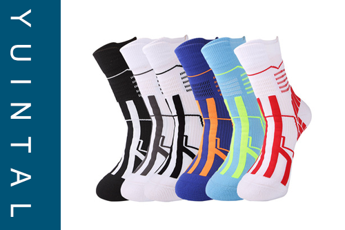 Basketball Team Socks Thickened Towel Bottom Mid Calf Sports socks